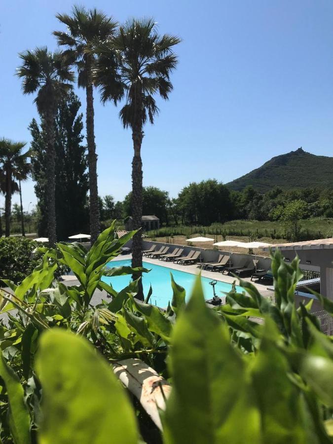 Hotel Restaurant Les Chasseurs Marine de Pietracorbara Dış mekan fotoğraf