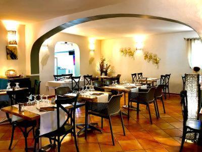Hotel Restaurant Les Chasseurs Marine de Pietracorbara Dış mekan fotoğraf