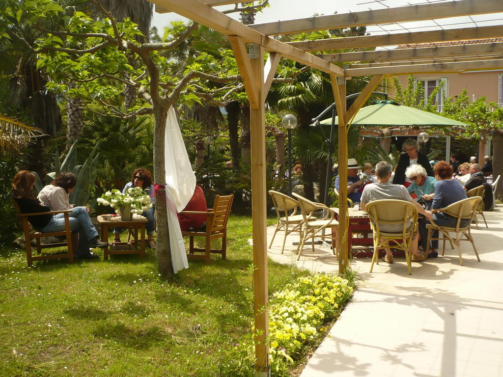 Hotel Restaurant Les Chasseurs Marine de Pietracorbara Dış mekan fotoğraf